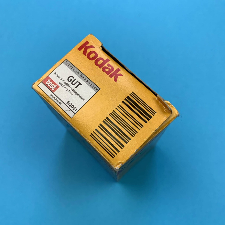 Klisza eksperymentalna 2x Kodak VR Plus 200/36 exp.