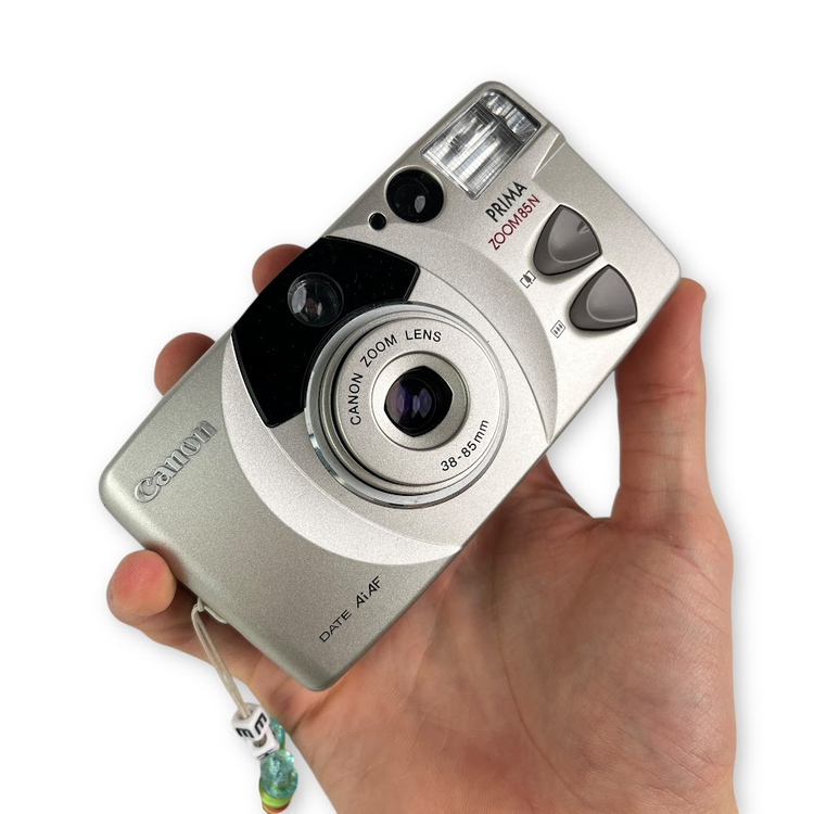 Aparat analogowy Canon Prima Zoom 85N (na wynajem)