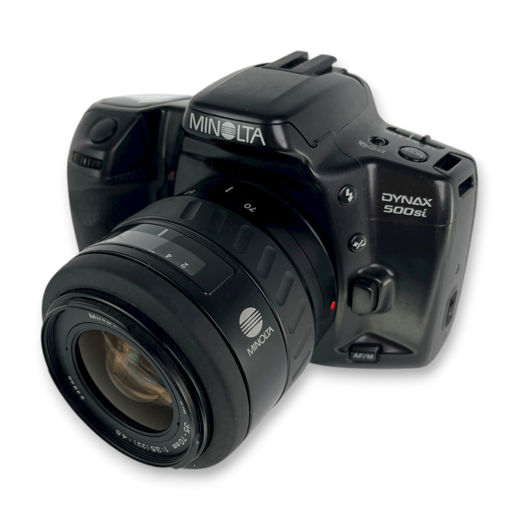 Aparat analogowy Minolta Dynax 500si Body + Obiektyw