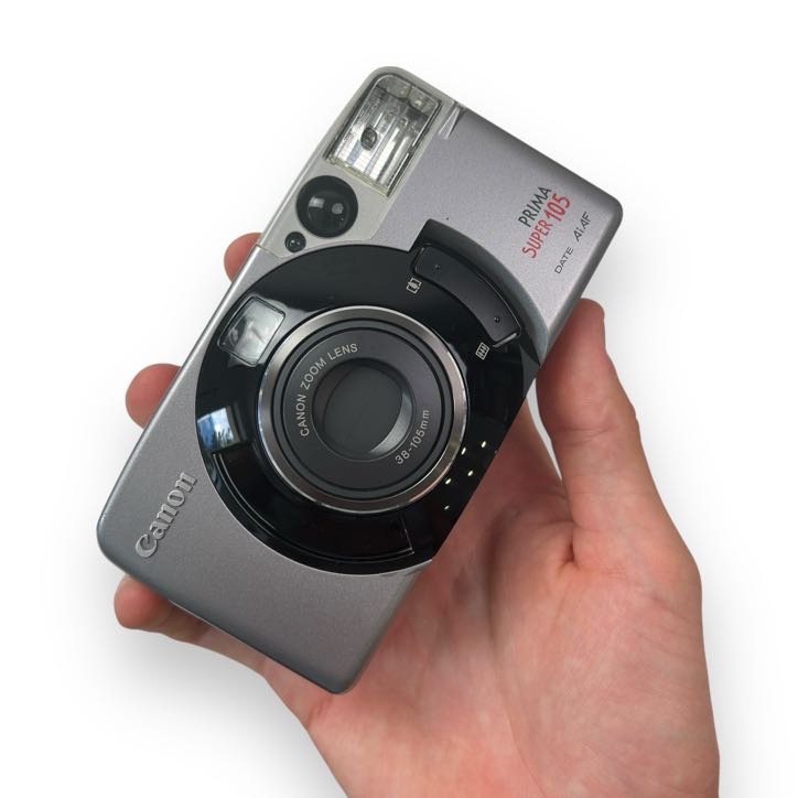 Aparat analogowy Canon Prima 105
