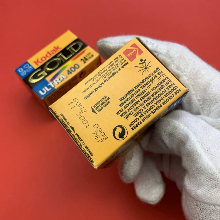 Klisza eksperymentalna Kodak Gold Ultra 400/24