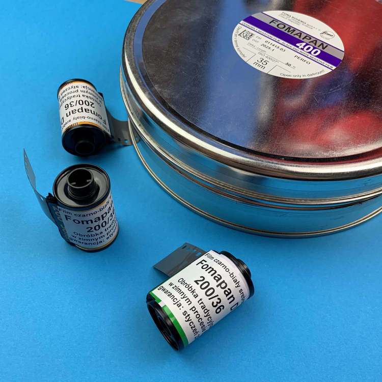 Klisza Fomapan 200/36