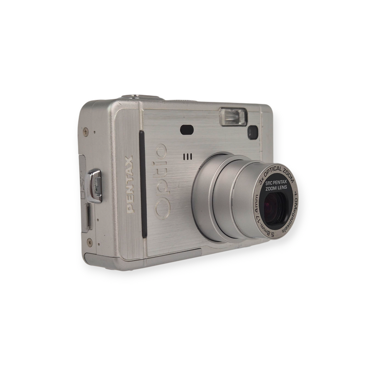 【W2054】 PENTAX Optio S40 ペンタックス オプティオ コンパクトカメラ PENTAX Optio S40 シルバー ペンタックス