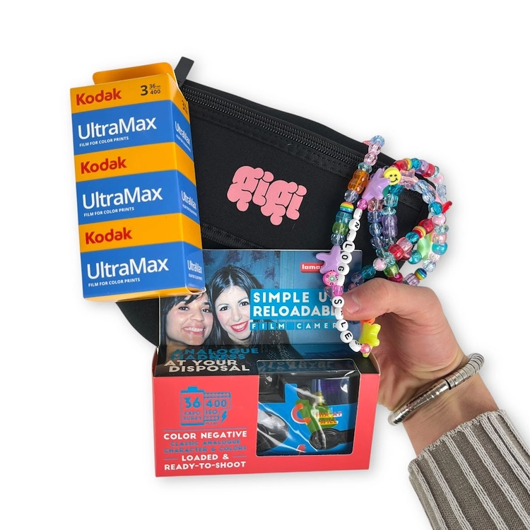 Zestaw Aparat analogowy Lomography Simple Use Reuasable Camera