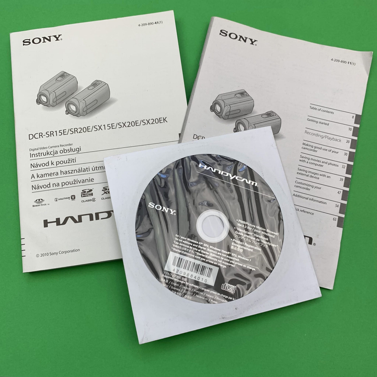 Kamera Sony Handycam DCR-SR15E