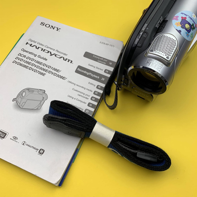 Kamera Sony Handycam DCR-DVD106