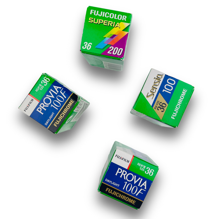 Klisza eksperymentalna Fujifilm Fujicolor/Fujichrome Superia/Sensia/Provia 100/200 /36
