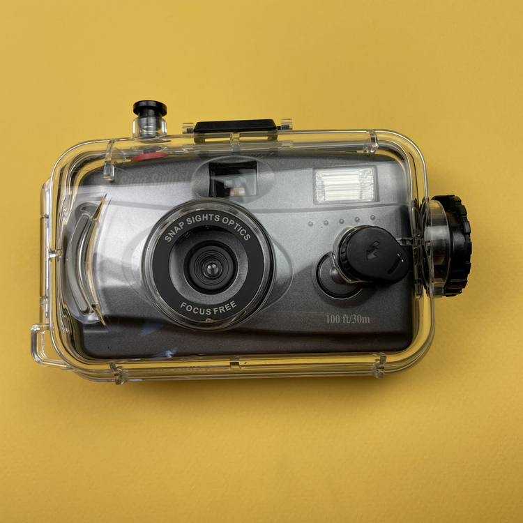 Aparat analogowy Snap sights underwater