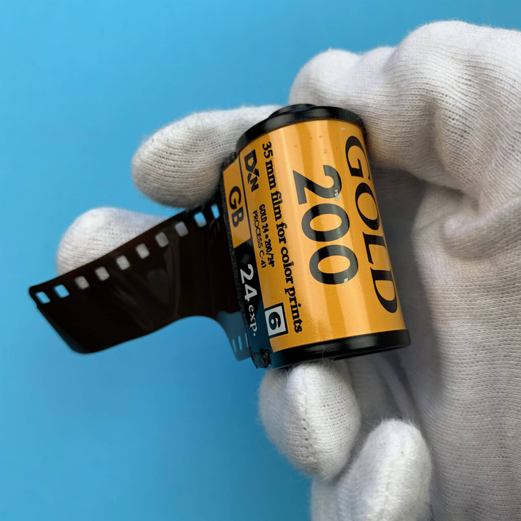 Klisza eksperymentalna Kodak Gold 200/24 exp.