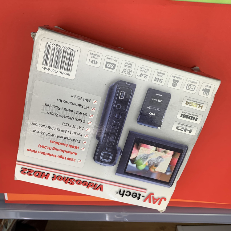 Kamera cyfrowa JayTech VideoShot Z22