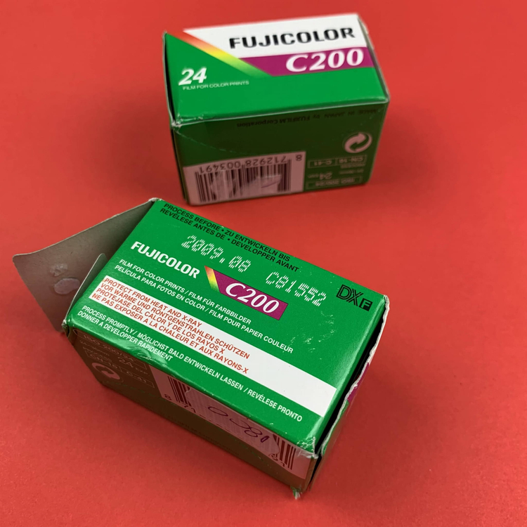 Klisza Fuji Fujicolor c200/24