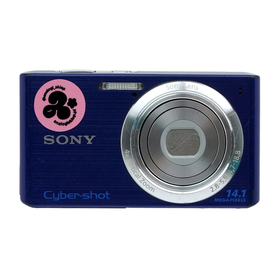 Aparat cyfrowy Sony Cybershot DSC-W30 | Wysoka Jakość, 100% Dobra