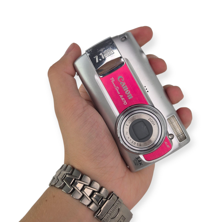 Aparat cyfrowy Canon PowerShot A470 AiAF