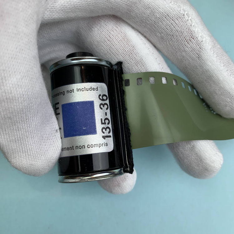 Klisza eksperymentalna AGFAchrome 50L 135/36 exp.