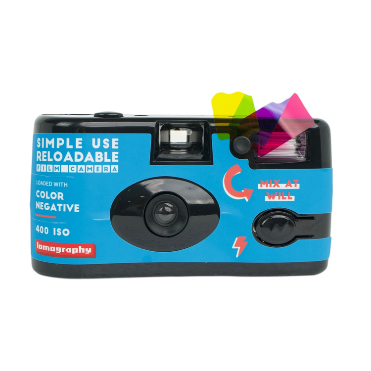 Zestaw Aparat analogowy Lomography Simple Use Reuasable Camera