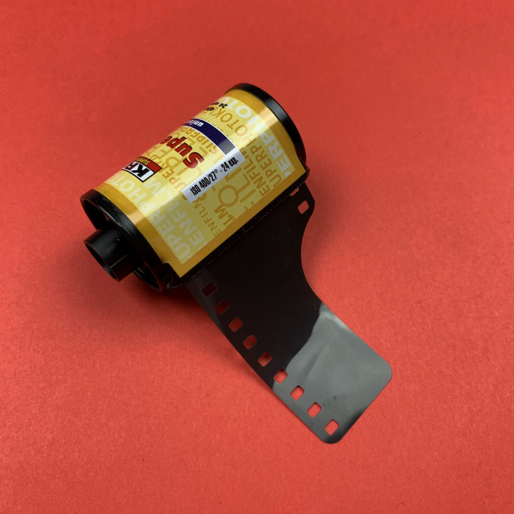 Klisza eksperymentalna Kral Superfilm 400/24 exp.