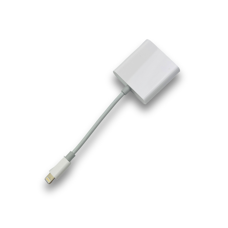Czytnik adapter kart pamięci Lightning Iphone do SD/ SDHC