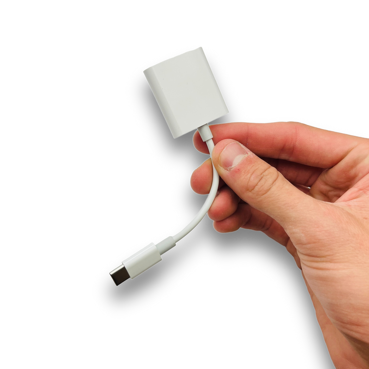 Czytnik adapter kart pamięci USB-C do SDHC