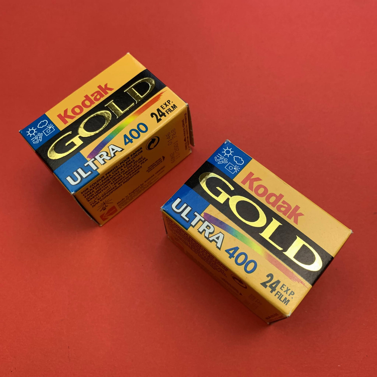 Klisza eksperymentalna Kodak Gold Ultra 400/24