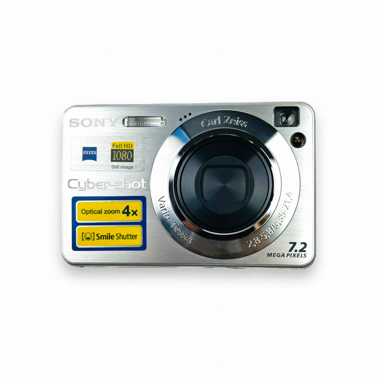 Sony Cyber-shot DSC-W110 シルバー Sony CyberShot W110 Digital Camera - Silver (7.2MP, 4x