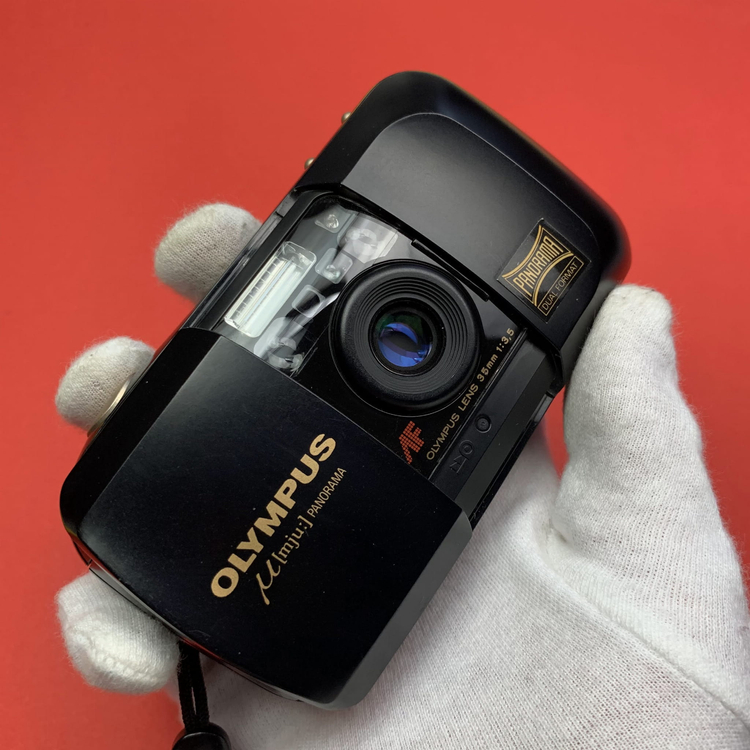 Aparat analogowy Olympus Mju I