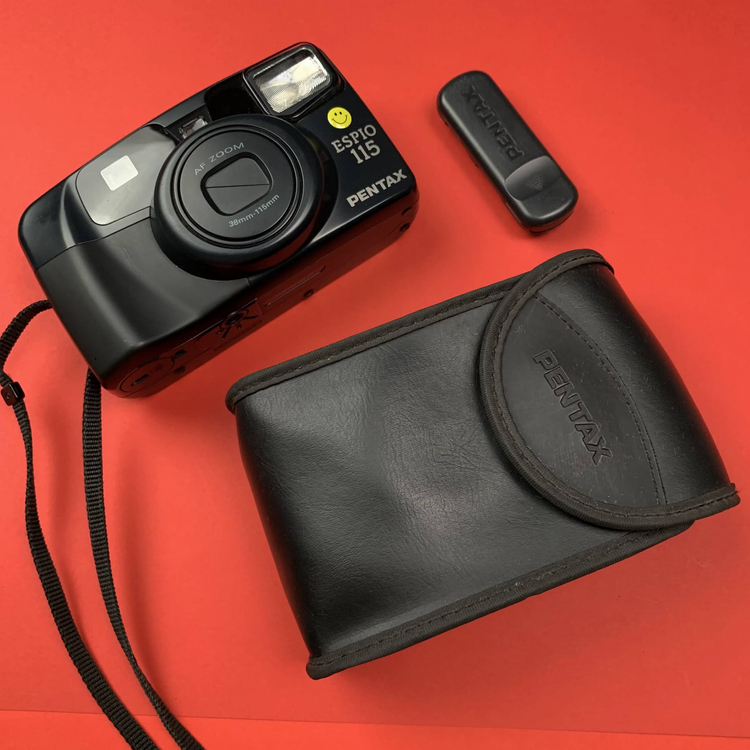 【動作確認済】 Pentax ESPIO 115 F0731-20ID p PENTAX - 【動作確認済】 PENTAX ESPIO 115の通販 by ブルー