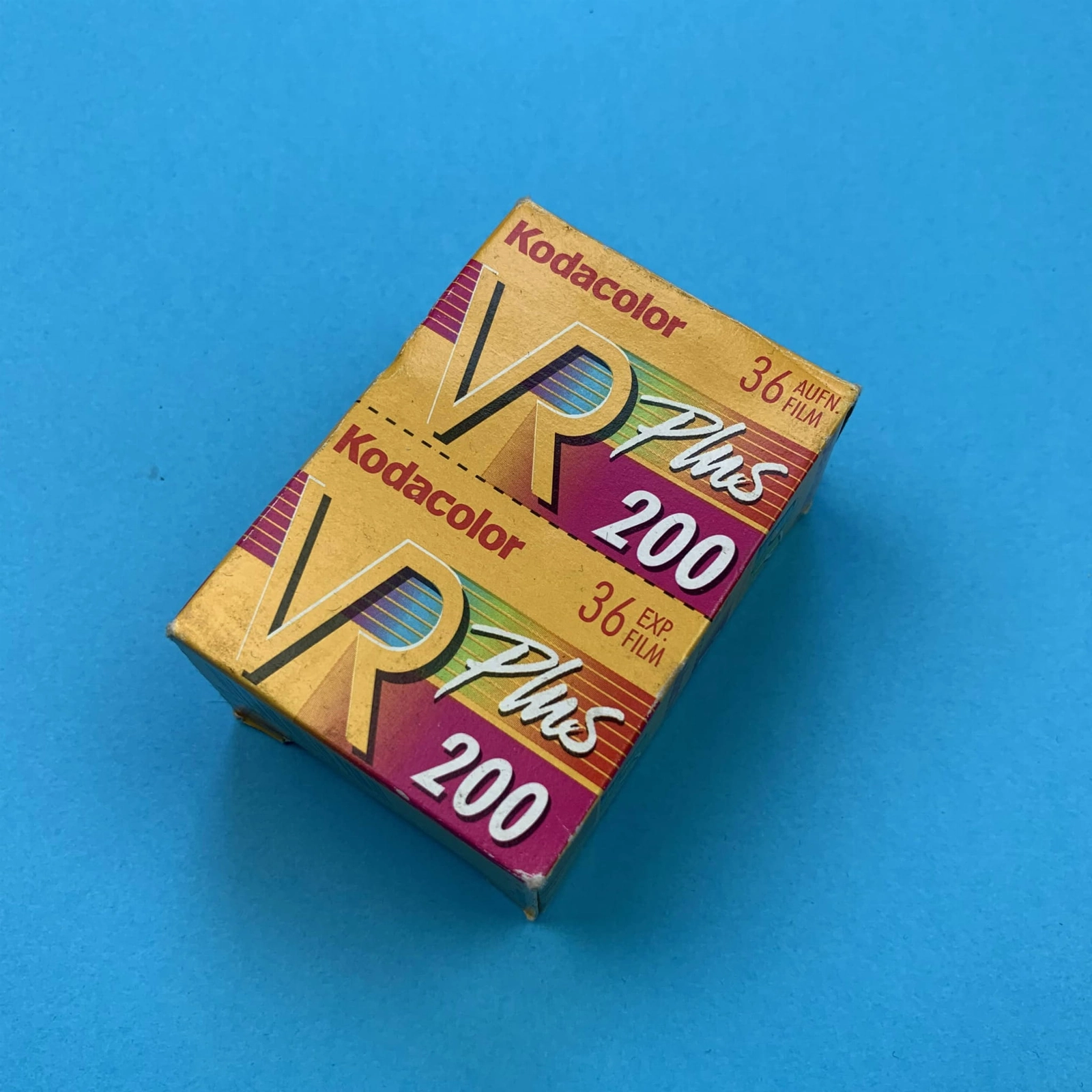 Klisza eksperymentalna 2x Kodak VR Plus 200/36 Wysoka