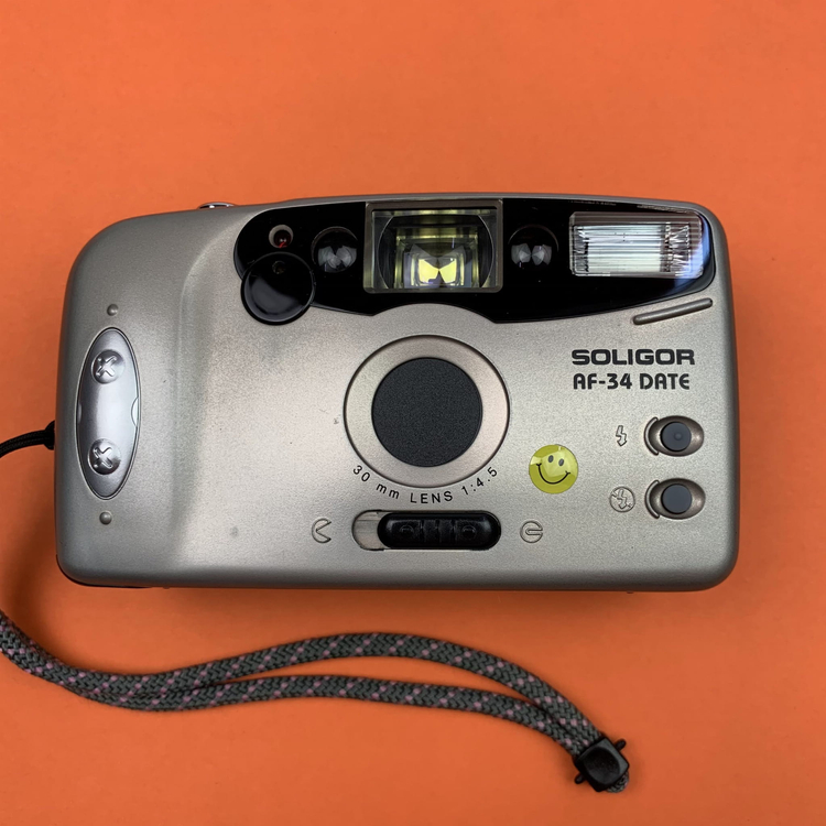 Aparat analogowy Soligor AF-34 Date