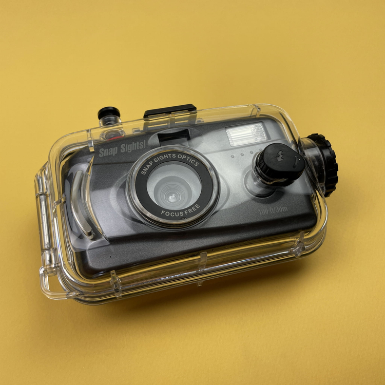 Aparat analogowy Snap sights underwater