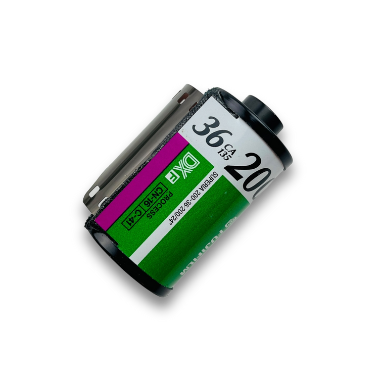 Klisza eksperymentalna Fujifilm Superia 200/36