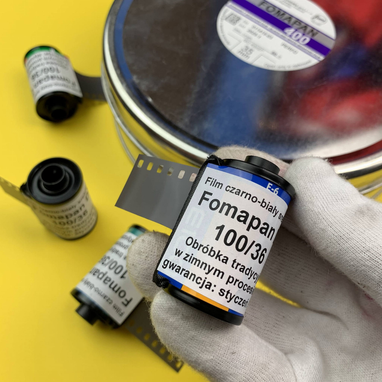 Klisza Fomapan 100/36
