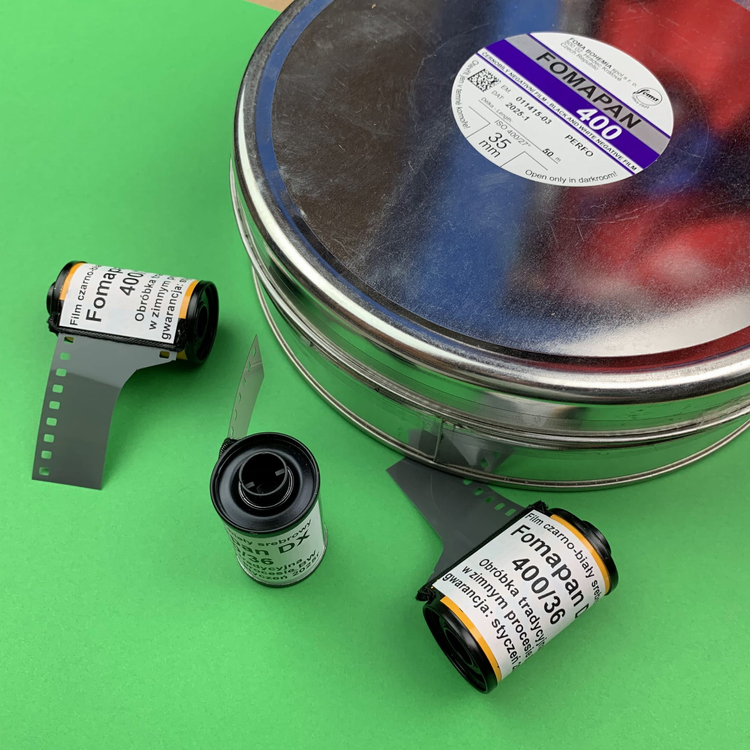 Klisza Fomapan 400/36