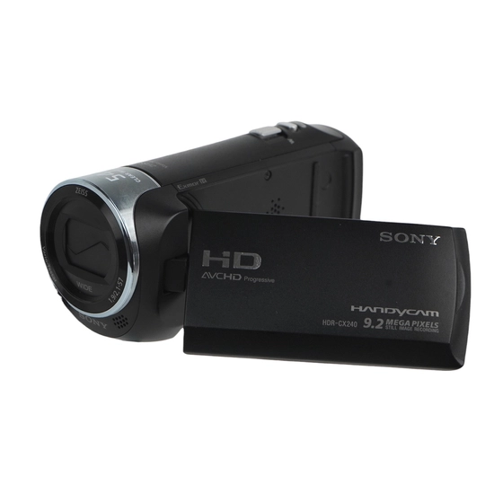 Kamera cyfrowa Sony Handycam HDR-CX240