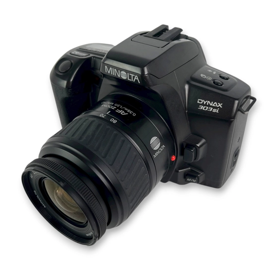 Aparat analogowy Minolta Dynax 303si Body + Obiektyw