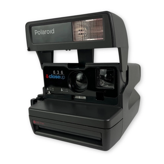 Aparat natychmiastowy Polaroid 636 CloseUp + wkład (na wynajem)