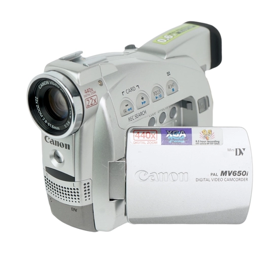 Kamera Mini DV Canon MV650i
